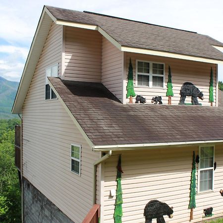 Heavenly View - Bear Themed Cabin, Hottub, Dog-Friendly, Near Gatlinburg Bagian luar foto